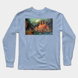 The Return of the Heroes slain in Battle - Warwick Goble Long Sleeve T-Shirt